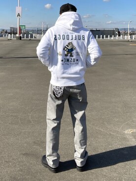 「アイテム（チノパンツ、その他）」を使った、shuppi12さん（メンズ・172cm）の冬コーディネート