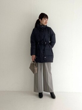 「URBAN RESEARCH ROSSO WOMEN（アーバンリサーチ　ロッソ）のアイテム（ダウンジャケット/コート）」を使った、rlvv37さん（レディース・163cm）の冬コーディネート