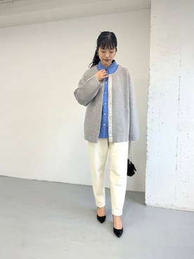 「チェーンバッグ」｜「アイテム（その他アウター）」を使った、rlvv37さん（レディース・163cm）の秋コーディネート