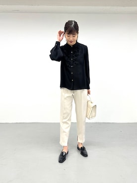 「アイテム（セットアップ）」を使った、rlvv37さん（レディース・163cm）の冬コーディネート