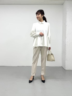 「アイテム（セットアップ）」を使った、rlvv37さん（レディース・163cm）の冬コーディネート