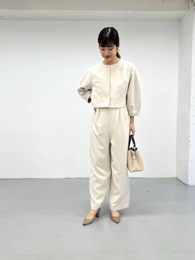 「アイテム（セットアップ）」を使った、rlvv37さん（レディース・163cm）の冬コーディネート