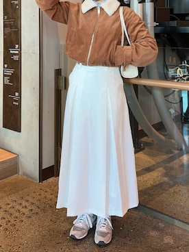 「H&M（エイチ・アンド・エム）のアイテム（その他アウター）」を使った、ゆうりさん（レディース・163cm）の冬コーディネート