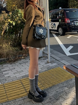 ゆうりさん（レディース・163cm）の春コーディネート