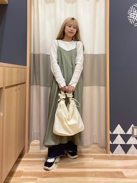 ゆま🌻さん（レディース・155cm）の春コーディネート