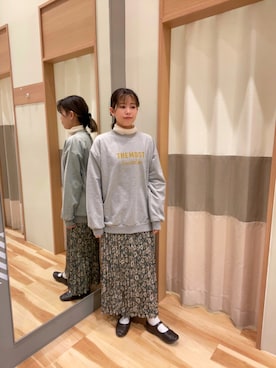 ゆま🌻さん（レディース・155cm）の冬コーディネート
