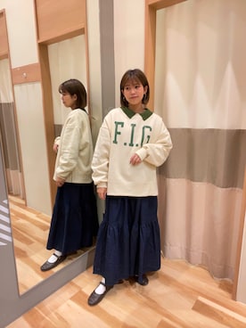 ゆま🌻さん（レディース・155cm）の秋コーディネート