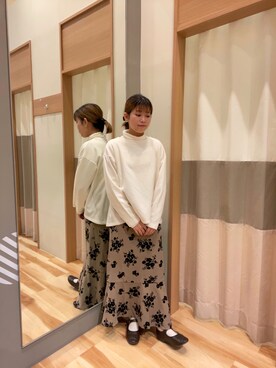 ゆま🌻さん（レディース・155cm）の冬コーディネート