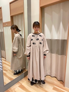 ゆま🌻さん（レディース・155cm）の秋コーディネート