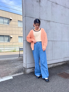 ゆま🌻さん（レディース・155cm）の春コーディネート