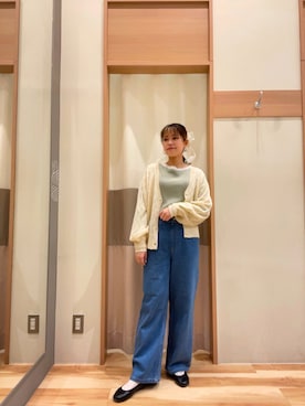 ゆま🌻さん（レディース・155cm）の春コーディネート