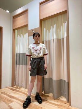 ゆま🌻さん（レディース・155cm）の春コーディネート