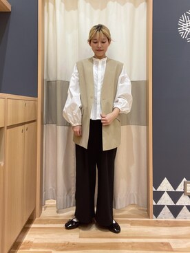 ゆま🌻さん（レディース・155cm）の春コーディネート