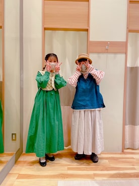 ゆま🌻さん（レディース・155cm）の春コーディネート