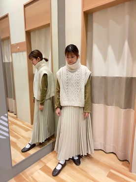 ゆま🌻さん（レディース・155cm）の秋コーディネート