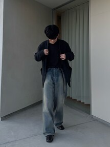 LIDNM（リドム）の「WOOL MILLED IVY JACKET（テーラードジャケット