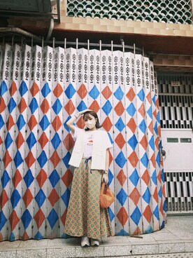 「BEAMS BOY（ビームスボーイ）のアイテム（その他アウター）」を使った、hhiukさん（レディース・150cm）の秋コーディネート