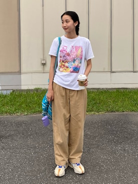 清水こづえさん（レディース・165cm）の夏コーディネート