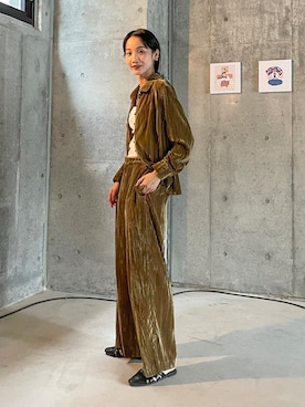 清水こづえさん（レディース・164cm）の秋コーディネート