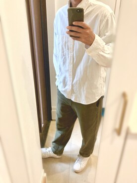 「ALPHA CUBIC（アルファーキュビック）のアイテム」を使った、D-chさん（メンズ・168cm）の秋コーディネート