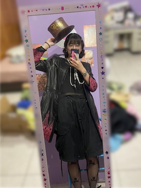 「NOのアイテム」を使った、もえさん（レディース・165cm）の冬コーディネート