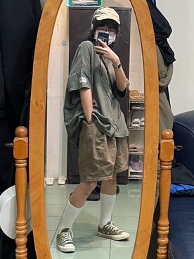 「アイテム（その他シューズ）」を使った、もえさん（レディース・165cm・10代）の夏コーディネート