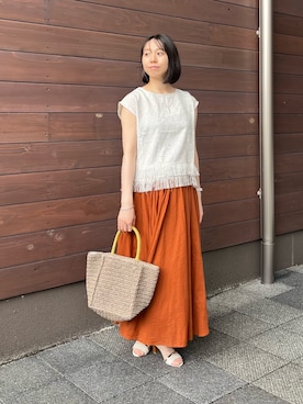 TAKAOKAさん(レディース・156cm)の夏コーディネート