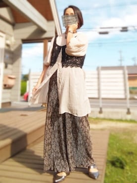 遊雲さん（レディース・155cm）の秋コーディネート