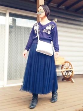 遊雲さん（レディース・155cm）の冬コーディネート