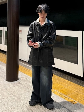 くま🧸さん（メンズ・174cm）の秋コーディネート