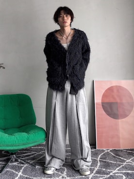 「アイテム（財布）」を使った、くま🧸さん（メンズ・174cm）の秋コーディネート