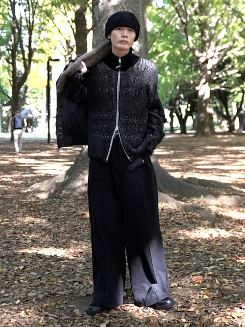 Feather drivers knit/フェザードライバーズニット（ニット/セーター