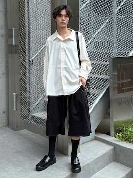 「無印良品（ムジルシリョウヒン）のアイテム」を使った、くま🧸さん（メンズ・174cm）の夏コーディネート