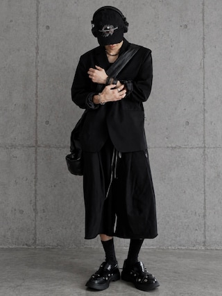 「CLEL(クレイル)の【CLEL】Prime TR Single Tailored Jacket / プライムTR シングルテーラードジャケット(テーラードジャケット)」を使った、くま🧸さん(メンズ・174cm)の秋コーディネート