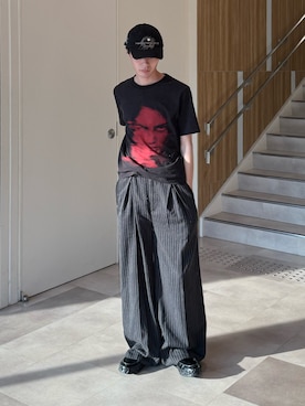 「CLEL（クレイル）のアイテム」を使った、くま🧸さん（メンズ・174cm）の夏コーディネート