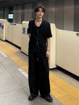 くま🧸さん(メンズ・174cm)の夏コーディネート