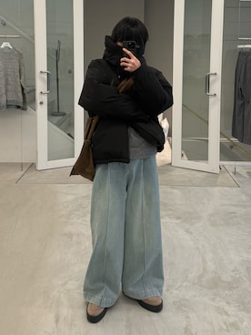 「アイテム（バッグ）」を使った、くま🧸さん（メンズ・174cm）の冬コーディネート