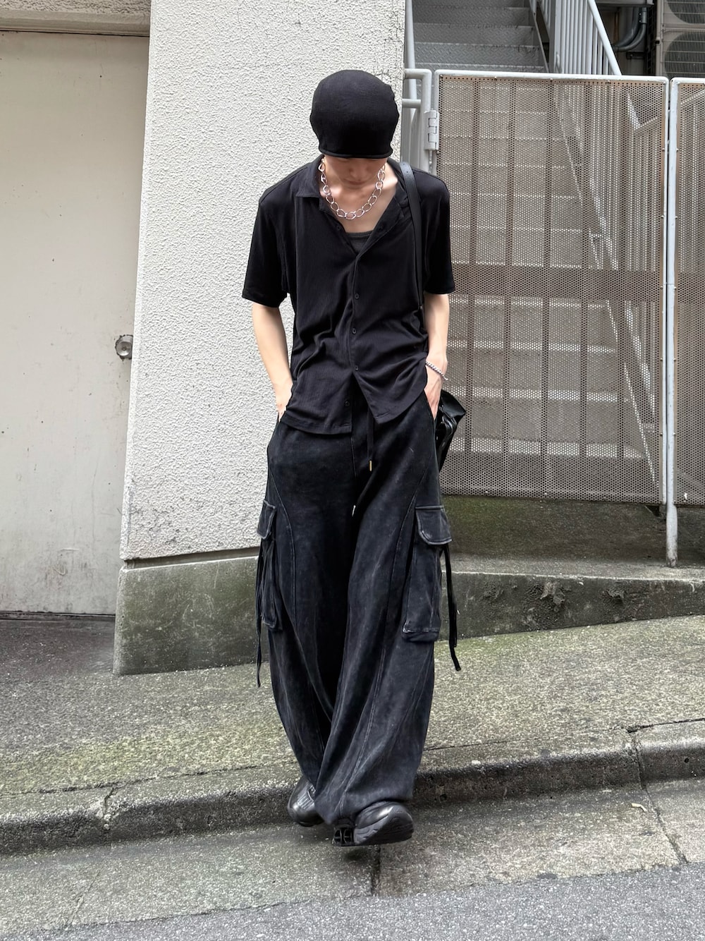 CLEL】Heavy Weight Vintage Design Cargo Pants