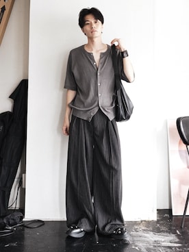 くま🧸さん（メンズ・174cm）の夏コーディネート