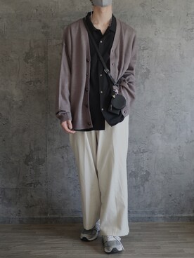 「FREAK'S STORE（フリークスストア）のアイテム（バッグ）」を使った、くま🧸さん（メンズ・174cm）の冬コーディネート