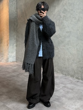 くま🧸さん（メンズ・174cm）の冬コーディネート