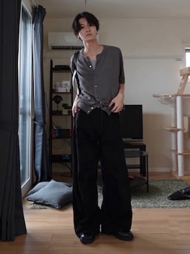 くま🧸さん(メンズ・174cm)の夏コーディネート