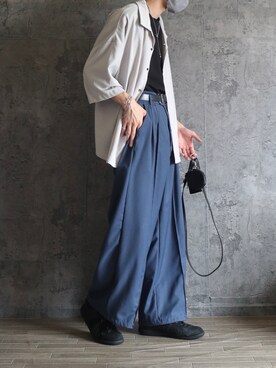 「FREAK'S STORE（フリークスストア）のアイテム（バッグ）」を使った、くま🧸さん（メンズ・174cm）の春コーディネート