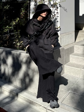 「アイテム（ミリタリージャケット）」を使った、くま🧸さん（メンズ・174cm）の秋コーディネート