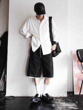 くま🧸さん(メンズ・174cm)の夏コーディネート