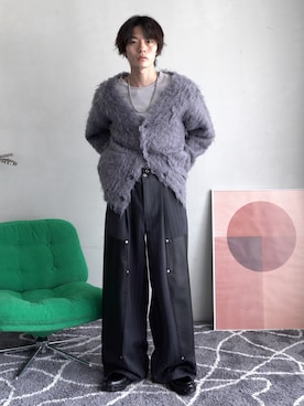 「アイテム（アクセサリー）」を使った、くま🧸さん（メンズ・174cm）の秋コーディネート