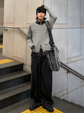 くま🧸さん（メンズ・174cm）の冬コーディネート