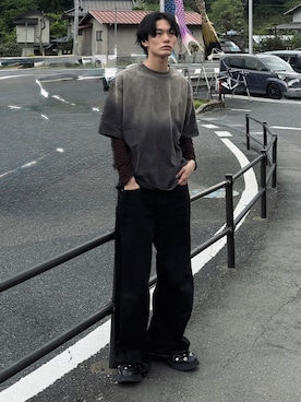 くま🧸さん（メンズ・174cm）の春コーディネート