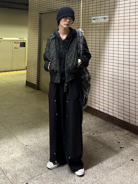 「アイテム（ジャケット/アウター）」を使った、くま🧸さん（メンズ・174cm）の秋コーディネート