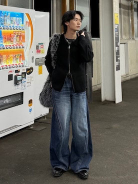 くま🧸さん(メンズ・174cm)の冬コーディネート